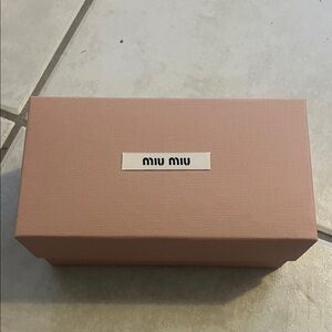 Miu Miu Blush Pink Storage Box